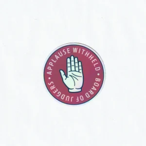 Applause withheld - Board of Judgers (Review Seals)