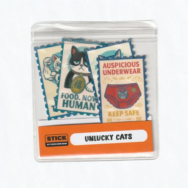 Unlucky Cats Sticker Pack