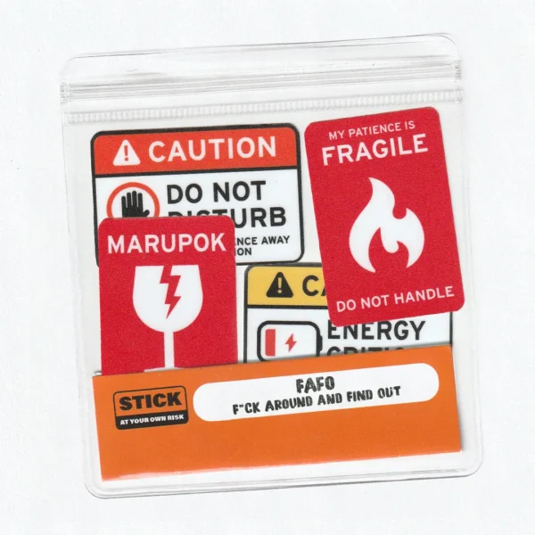 F*ck Around and Find Out (FAFO) – Sticker Pack